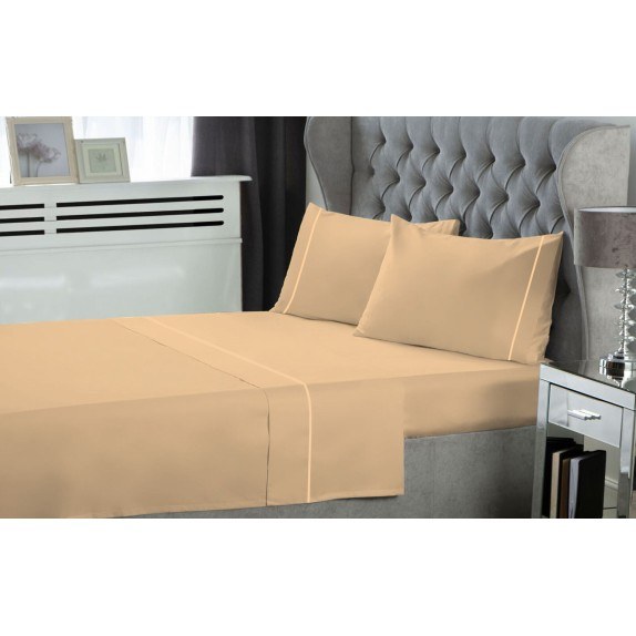 Σετ Σεντόνια Μονά 3 Τεμαχίων Le Blanc Φυτίλι Polycotton...