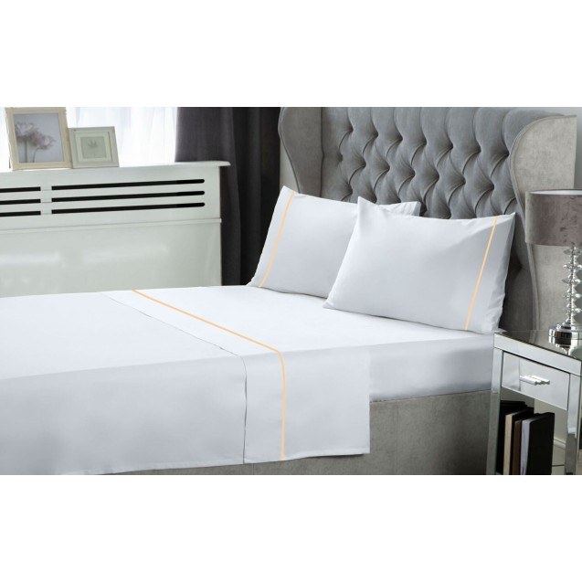 Σετ Σεντόνια Υπέρδιπλα 4 Τεμαχίων Le Blanc...