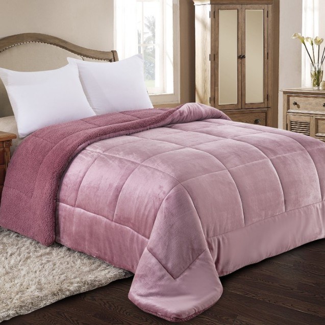 Κουβερτοπάπλωμα Υπέρδιπλο με Sherpa Adam Home...