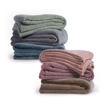 Κουβέρτα Fleece Μονή Nef-Nef Cosy Pink 160x220