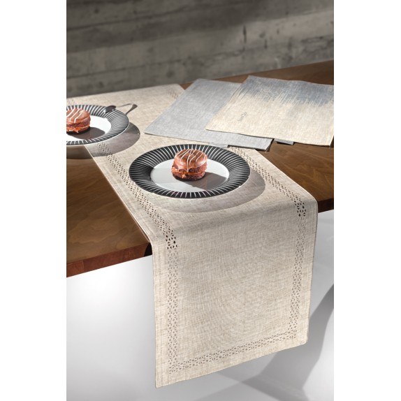 Τραβέρσα 2007 Beige Laser Cut 40x160