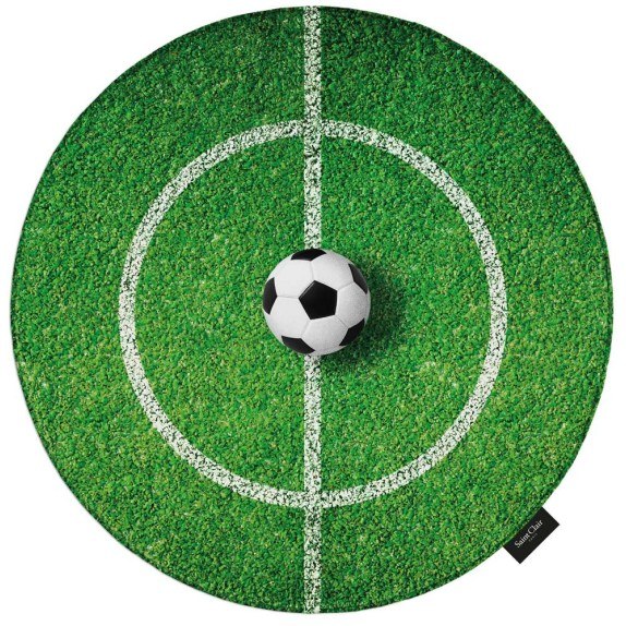 Στρογγυλό Χαλί Softy Striker 100cm