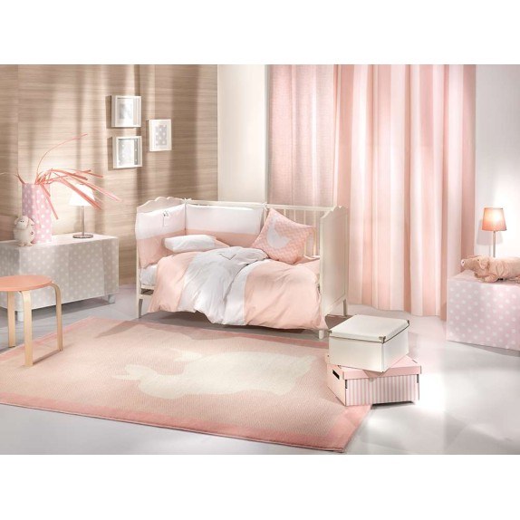 Σετ Βρεφική Προίκα Lapin Pink 6τμχ -