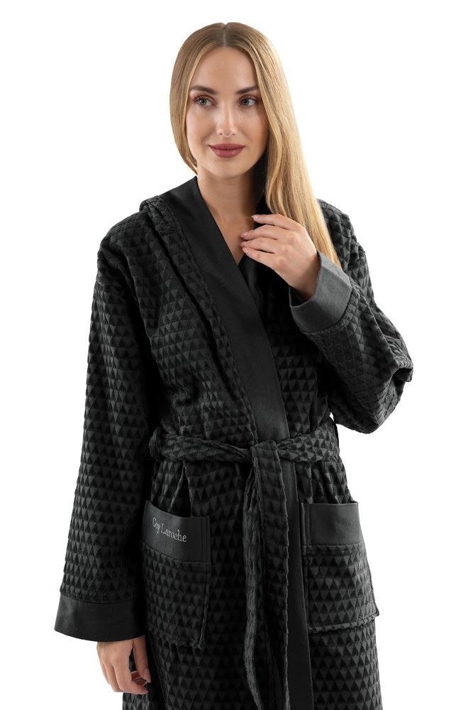 Μπουρνούζι Tokyo Black Large