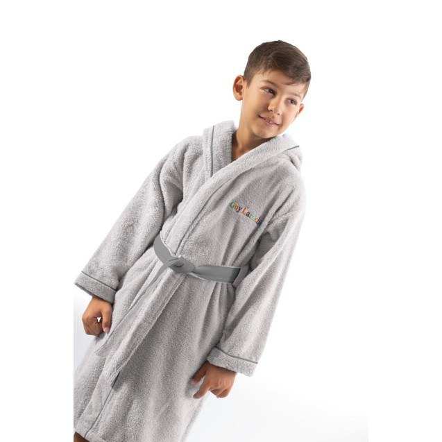 Παιδικό Μπουρνούζι Kiddies Silver για ετών 2-4