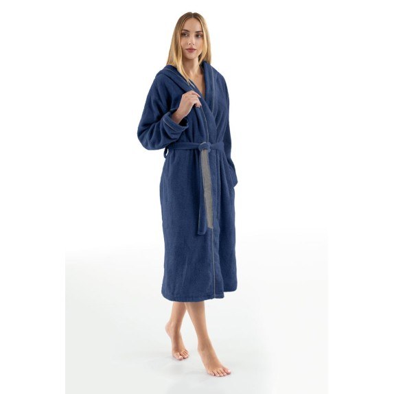 Μπουρνούζι Casual Marine X -Large