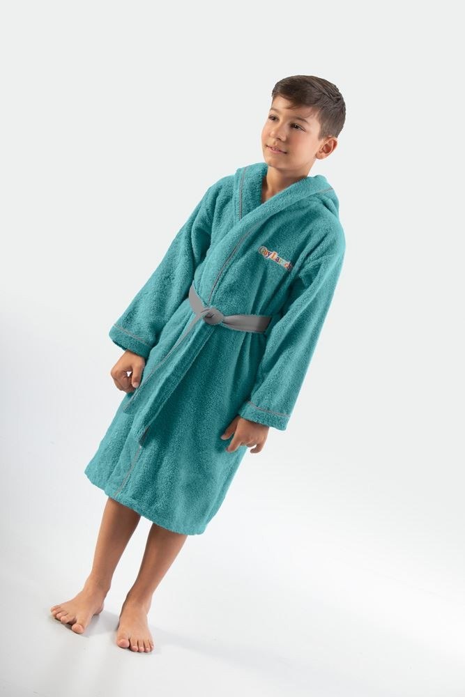 Παιδικό Μπουρνούζι Kiddies Petrol για ετών 4-6