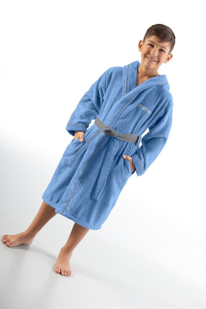 Παιδικό Μπουρνούζι Kiddies Blue για ετών 8-10