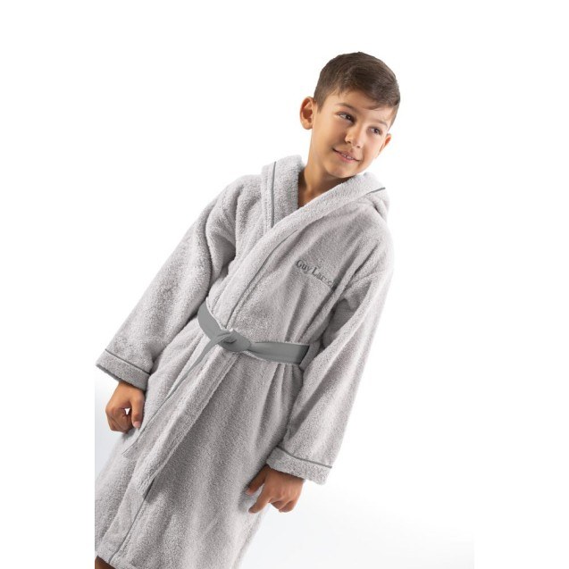 Παιδικό Μπουρνούζι Kiddies Silver για ετών 10-12