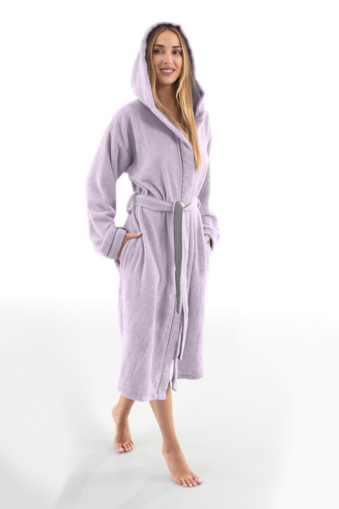 Μπουρνούζι Casual Lilac X -Large