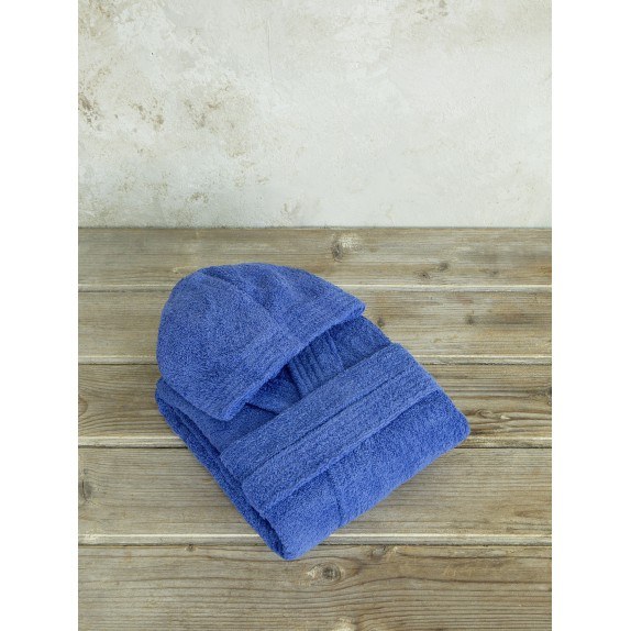 Μπουρνούζι Wizard - No 8 - Fun Blue