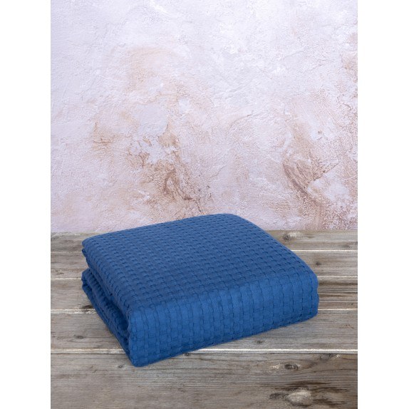 Κουβέρτα Υπέρδιπλη Nima 220x240 Habit - Blue
