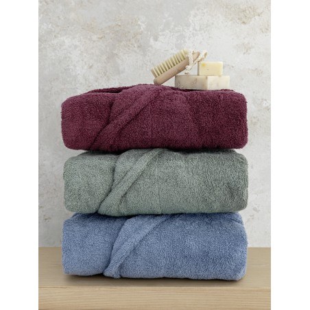 Μπουρνούζι Asana - Medium - Smoke Blue