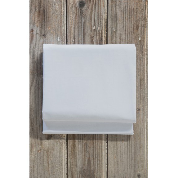 Σεντόνι Μονό Unicolors - White