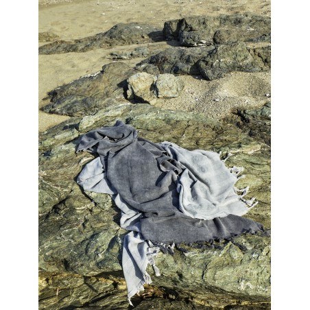 Πετσέτα/Παρεό 95x150 - Argos Dark Gray
