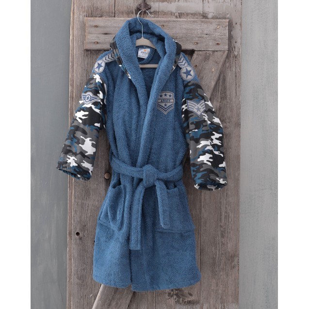 ARMY - ΜΠΟΥΡΝΟΥΖΙ ΠΑΙΔΙΚΟ ΜΕ ΚΟΥΚΟΥΛΑ ΓΚΡΙ 5-6