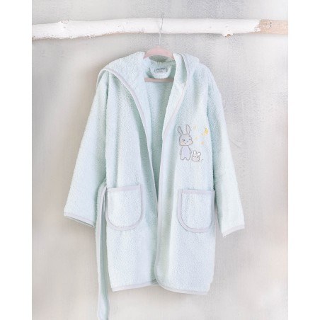 GABBY - ΜΠΟΥΡΝΟΥΖΙ ΒΡΕΦΙΚΟ/ΠΑΙΔΙΚΟ ΜΕ ΚΟΥΚΟΥΛΑ (ρέλι και ζώνη) AQUA 5-6