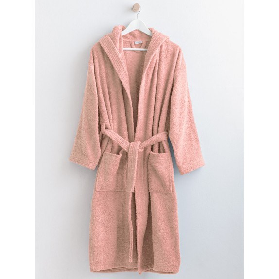 Μπουρνούζι Bath Collection Classic Salmon Medium