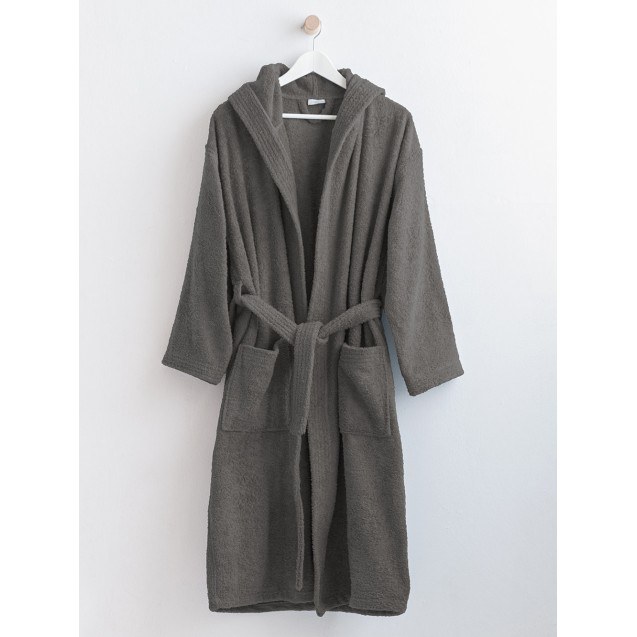 Μπουρνούζι Bath Collection Classic Coal Small