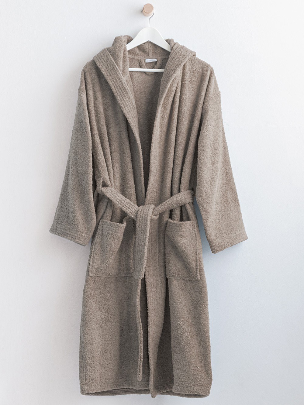 Μπουρνούζι Bath Collection Classic Grey Small