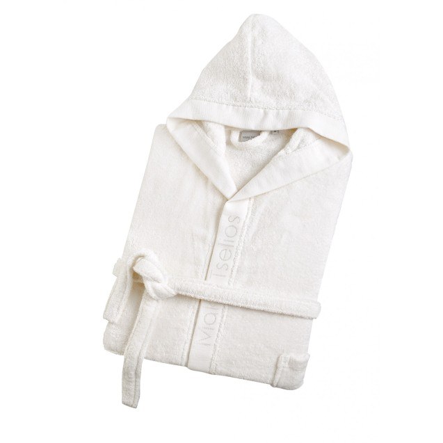 Μπουρνούζι Makis Tselios Helmi1 White Small