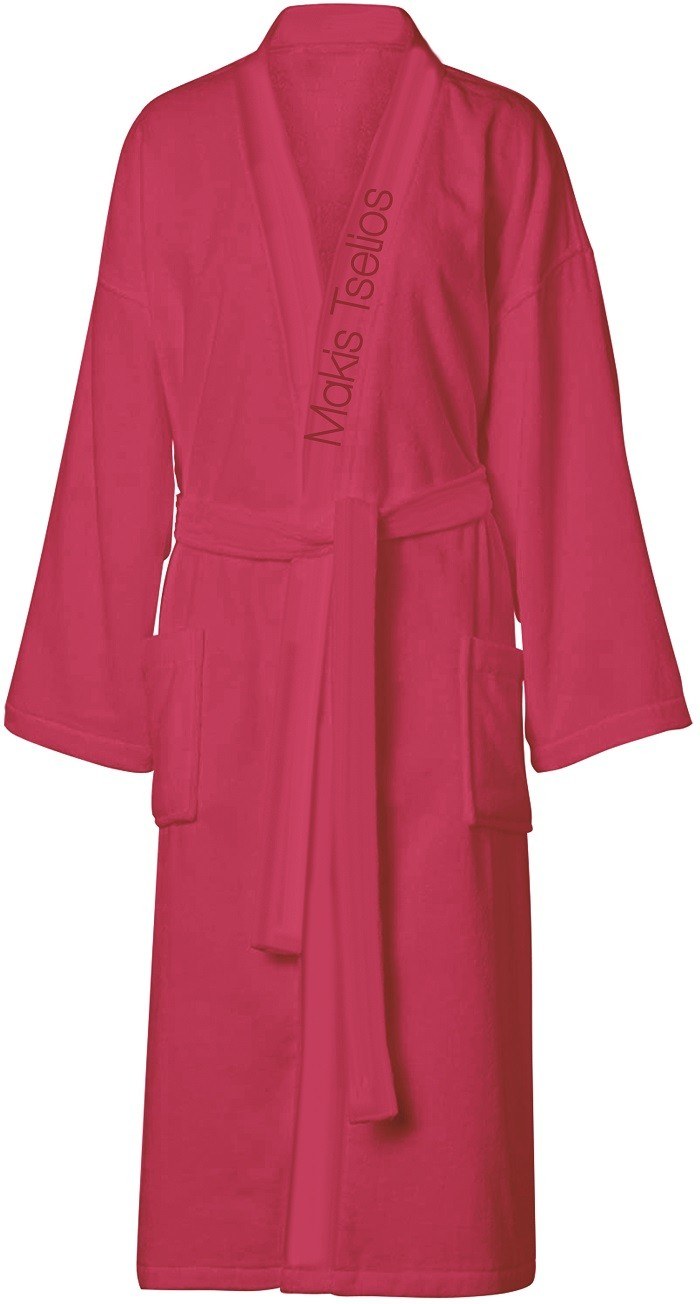 Μπουρνούζι Makis Tselios Gema4 Fuchsia Large