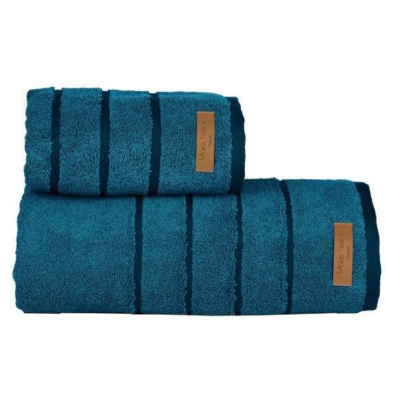 Πετσέτα Μπάνιου Makis TseliosPrive Petrol 90X150 100% Cotton