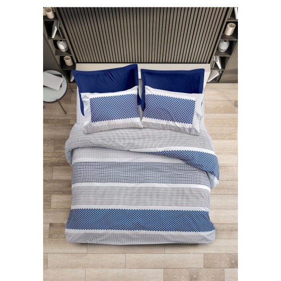 Παπ/Θηκη Σετ 220Χ240+2 Maξ - Boho 144Tc 100% Cotton