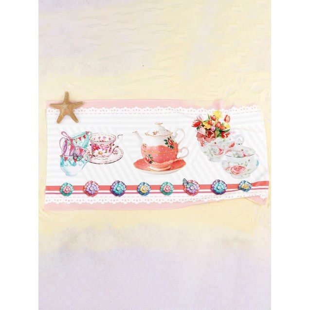 Πετσέτα Θαλάσσης Palamaiki Digital Print 75X150...