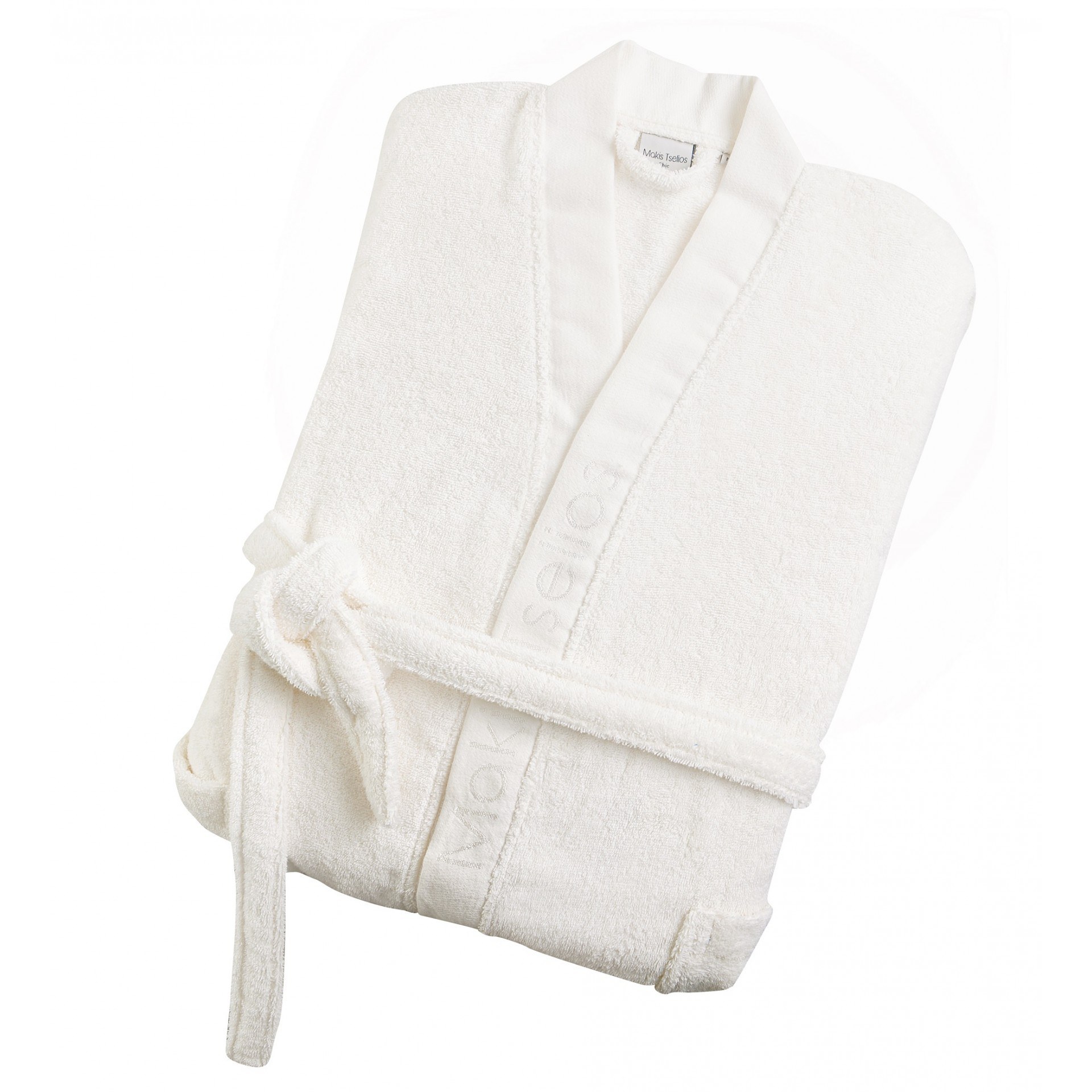 Μπουρνούζι Makis Tselios Hola1 White Medium