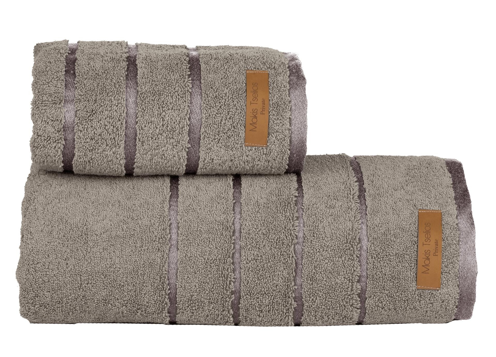 Makis Tselios - ΣΗΜΑΝΤΙΚΟ: Σε περίπτωση διαφοράς τιμής από το κατάστημα ισχύει παντα και μόνο η τιμή του καταστήματος Πετσέτα Μπάνιου Makis TseliosPrive Silver 90X150 100% C