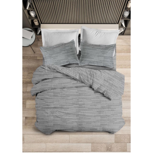 Σετ Παπλωματοθήκη Φανελένια Μονή 2 Τεμαχίων...