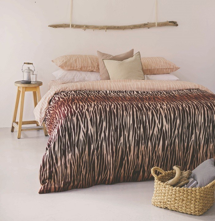 Σετ Σεντόνια Μονά με Λάστιχο 3 Τεμαχίων Makis Tselios Jungle 105x200+30