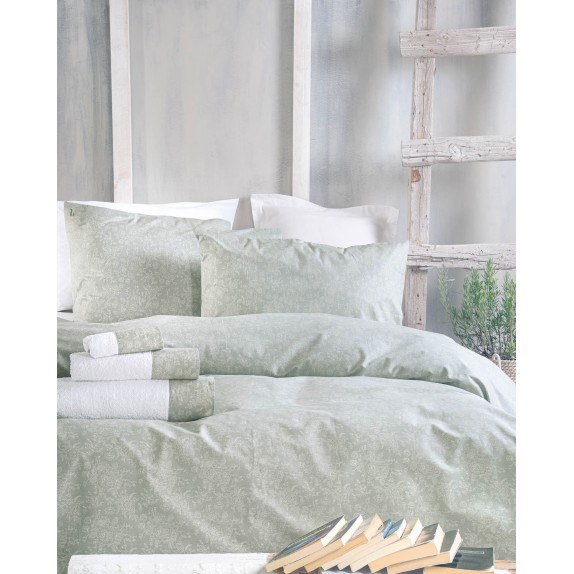 BENDETTA ΠΡΑΣΙΝΟ ΣΚΟΥΡΟ - ΣΕΤ ΠΑΠΛΩΜΑΤΟΘΗΚΗ NOVA ΗΜΙΔΙΠΛΟ...