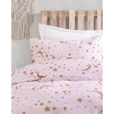 MOONLIGHT ΡΟΖ - ΣΕΤ ΣΕΝΤΟΝΙΑ ΠΑΙΔΙΚΑ 3 ΤΕΜ - ΗΜΙΔΙΠΛΟ (160X260)