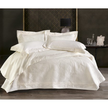 ERATO - ΣΕΤ ΚΟΥΒΕΡΛΙ ΕΚΡΟΥ ΣΕΤ 3 ΤΕΜΑΧΙΑ (1 235X250 - 2 50X70)