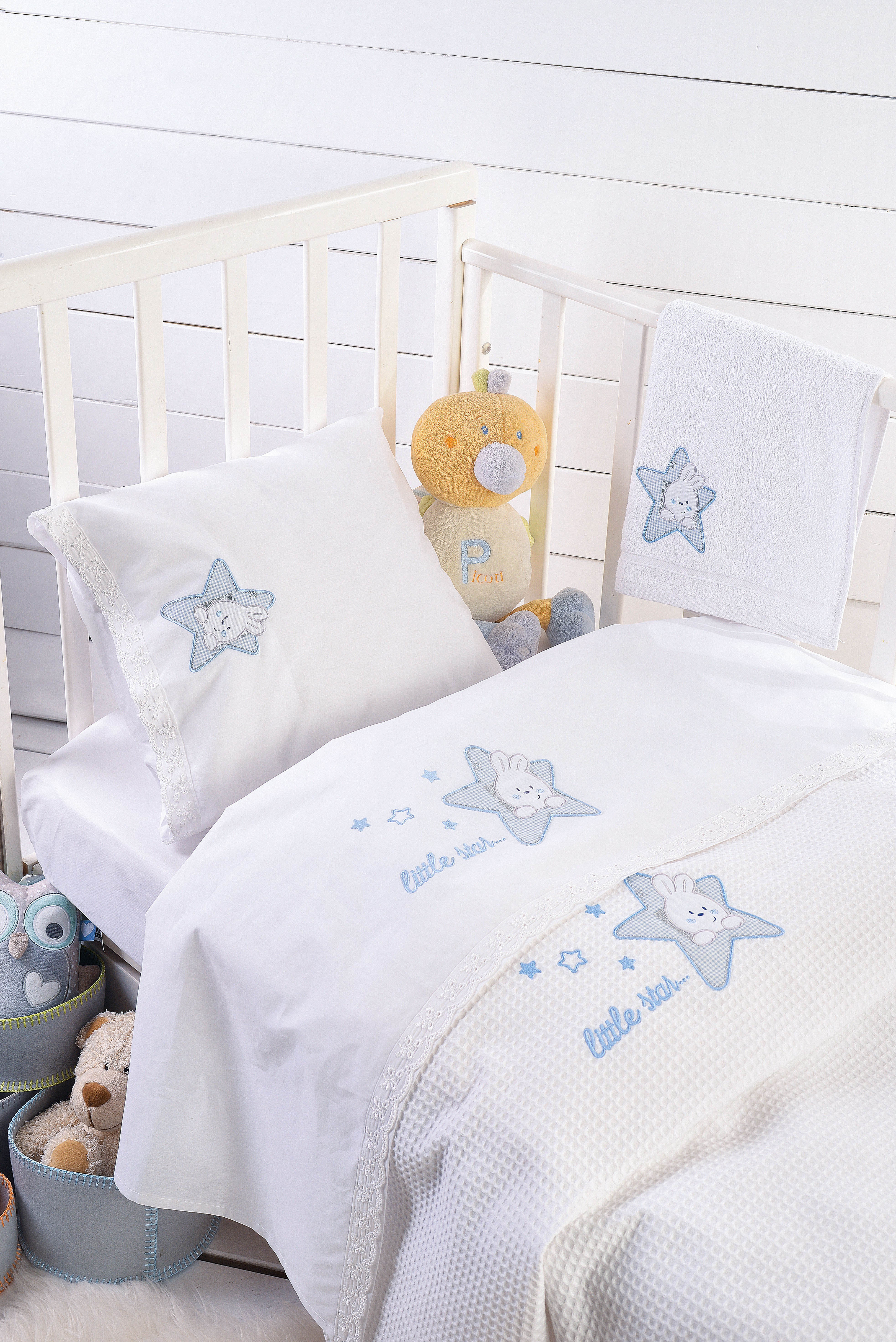 ASTRO ΣΙΕΛ - KOYBEΡΤΑ ΠΙΚΕ ΜΕ ΚΕΝΤΗΜΑ (110Χ140)