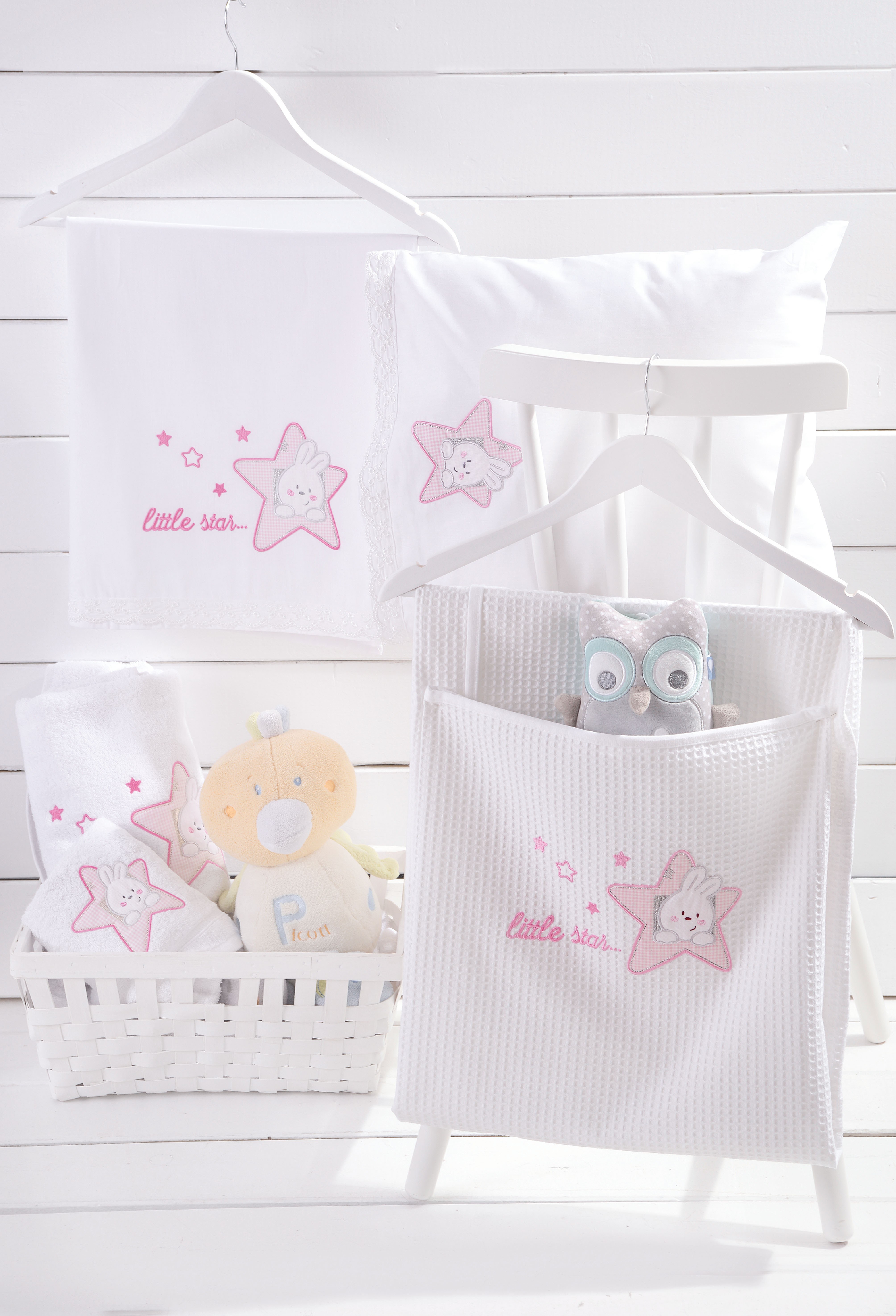 ASTRO ΡΟΖ - KOYBEΡΤΑ ΠΙΚΕ ΜΕ ΚΕΝΤΗΜΑ (110Χ140)