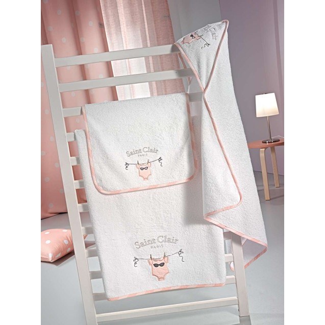 Σετ 2τμx - Βρεφικές Πετσέτες Audrey