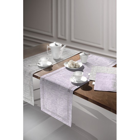 Τραβέρσα 2007 Lilac Laser Cut 40x160