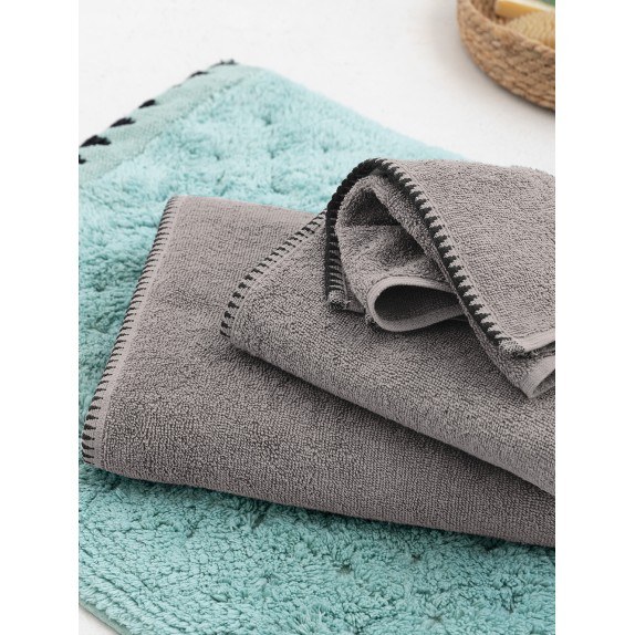 Σετ Πετσετες Towels Collection Brooklyn Grey