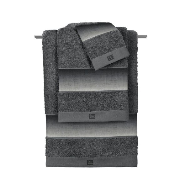 Σετ 3τμχ - Πετσέτες Mykonos Anthracite