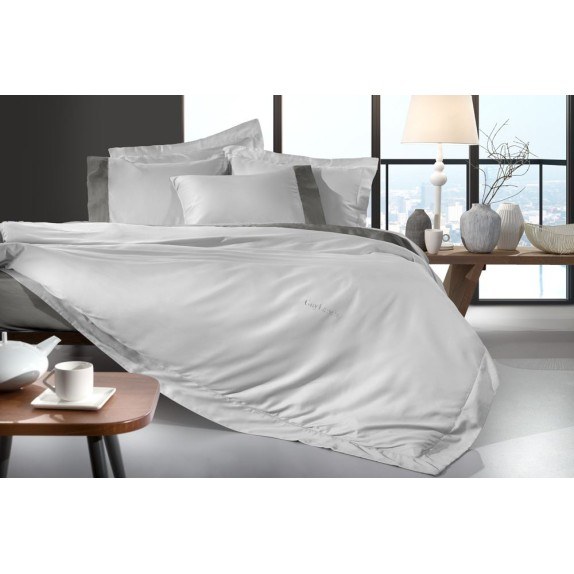 Σετ 3τμx - Παπλωματοθήκη Silky Silver 220x240