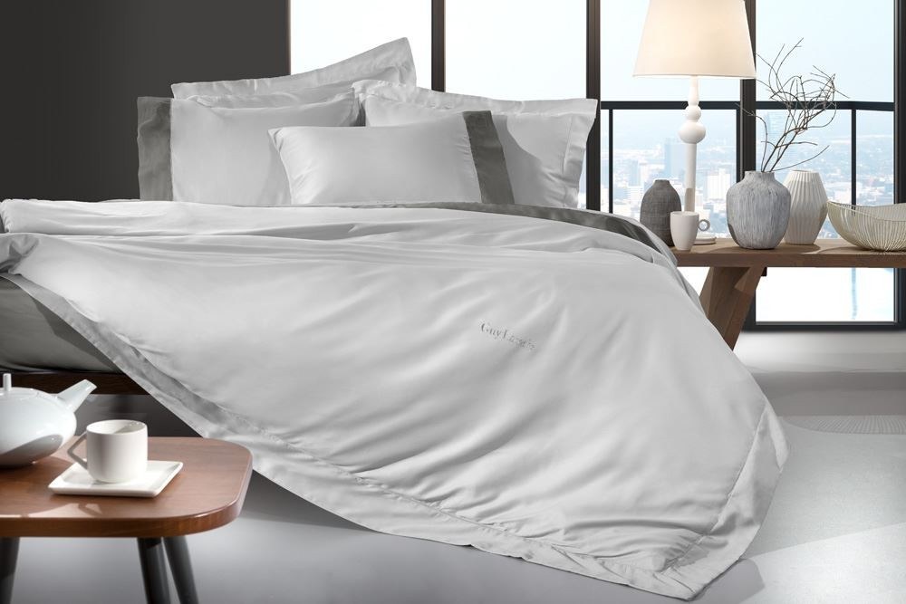 Σετ 3τμx - Παπλωματοθήκη Silky Silver 220x240