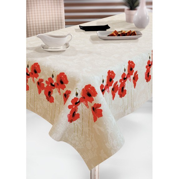 Τραπεζομάντηλο 11 Red 145x180