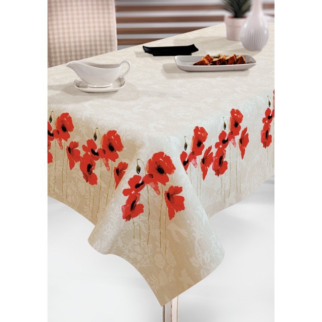 Τραπεζομάντηλο 11 Red 145x180