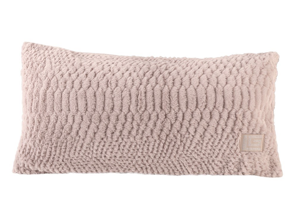 Διακοσμητική Μαξιλαροθήκη με γούνα Crusty Old Pink