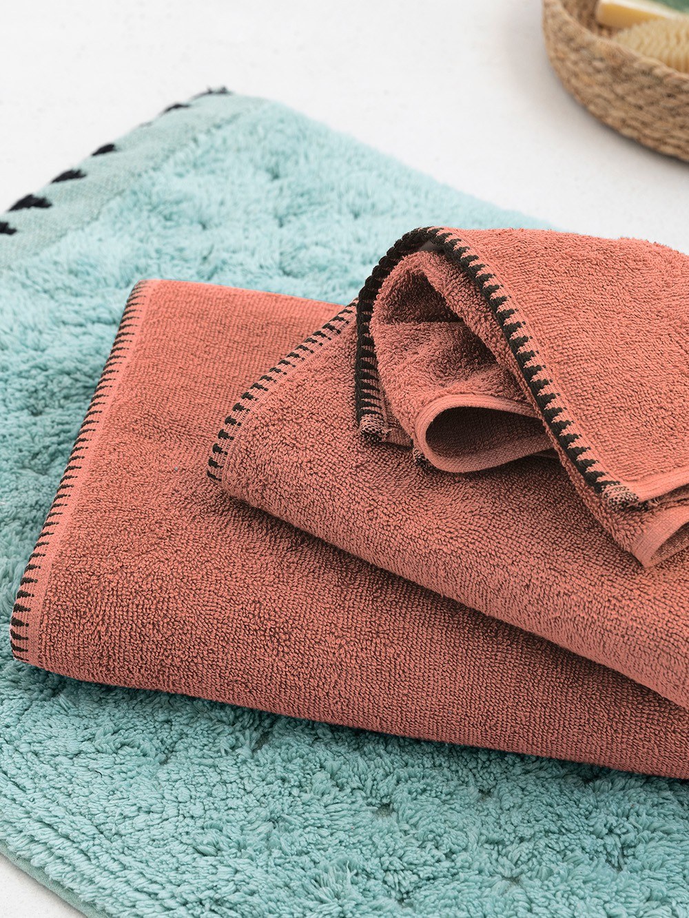 Πετσέτα Προσώπου Palamaiki 50X90 Brooklyn Brick