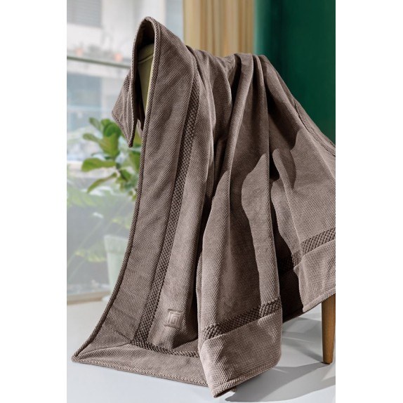 Αδιάβροχο και Αλέκιαστο Ριχτάρι Rubicon Choco 170x150