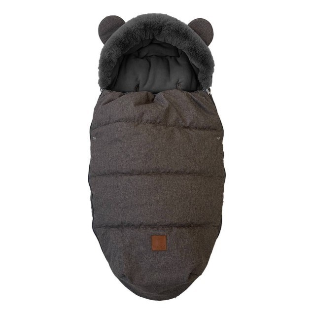 Ποδόσακος Bebe Stars Luxury Velour Brown 507-182